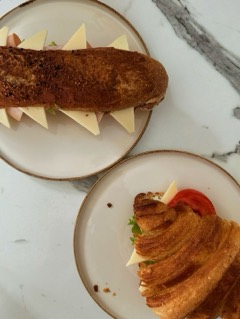 クロワッサンサンド